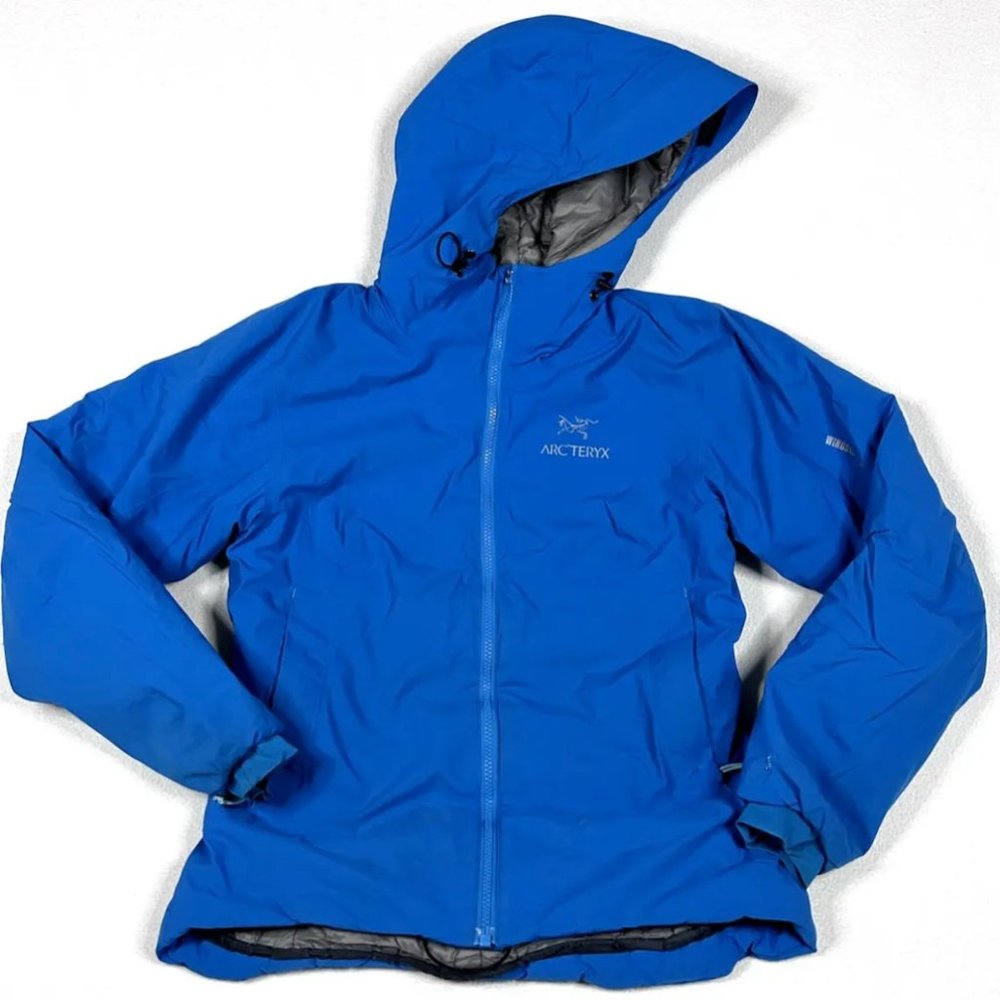 Arcteryx Gore Tex Pro Blue Outerwear Womens Small Hood